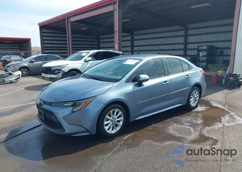 2020 Toyota Corolla Le из США, поврежденный, VIN JTDVPRAE0LJ078776